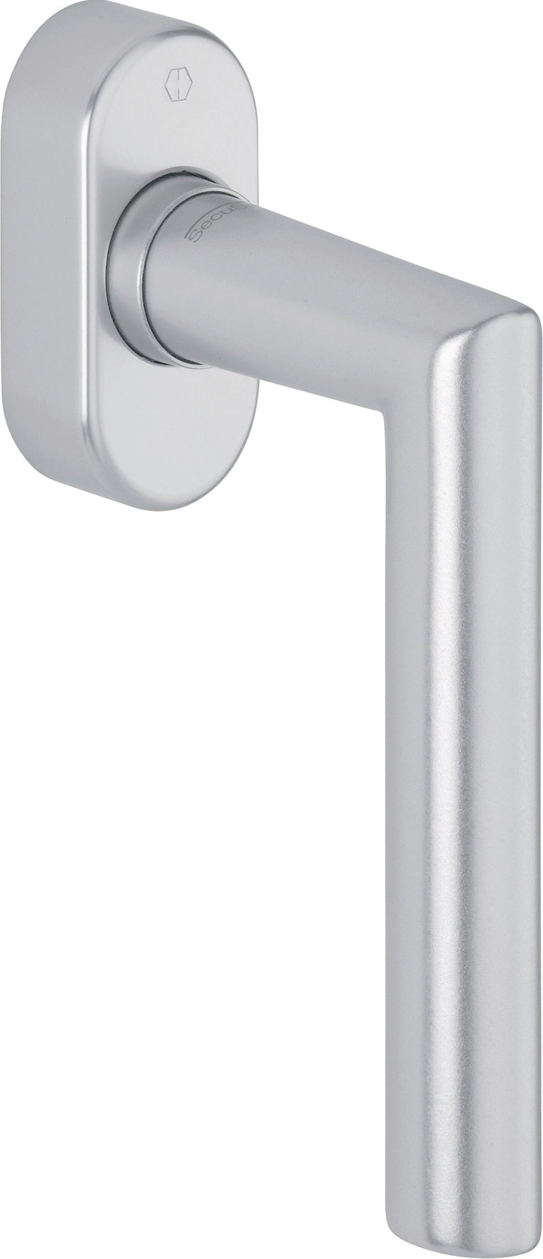 HOPPE Dreh-/Kipp-Fenstergriff Amsterdam E0400/UD9056 SecuForte® VarioFit® Edelstahl F69/matt