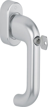 HOPPE Dreh-/Kipp-Fenstergriff Paris 038S/UD9056 abschließbar SecuForte® Aluminium