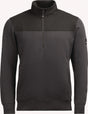 FHB Zip-Sweatshirt ROB Gr.XXL anthrazit-schwarz – Troyer mit YKK-Reißverschluss
