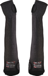 OPTIFLEX Armschützer BUENOS AIRES 45 cm schwarz-melange EN388/EN407 PSA II – 10 Paar