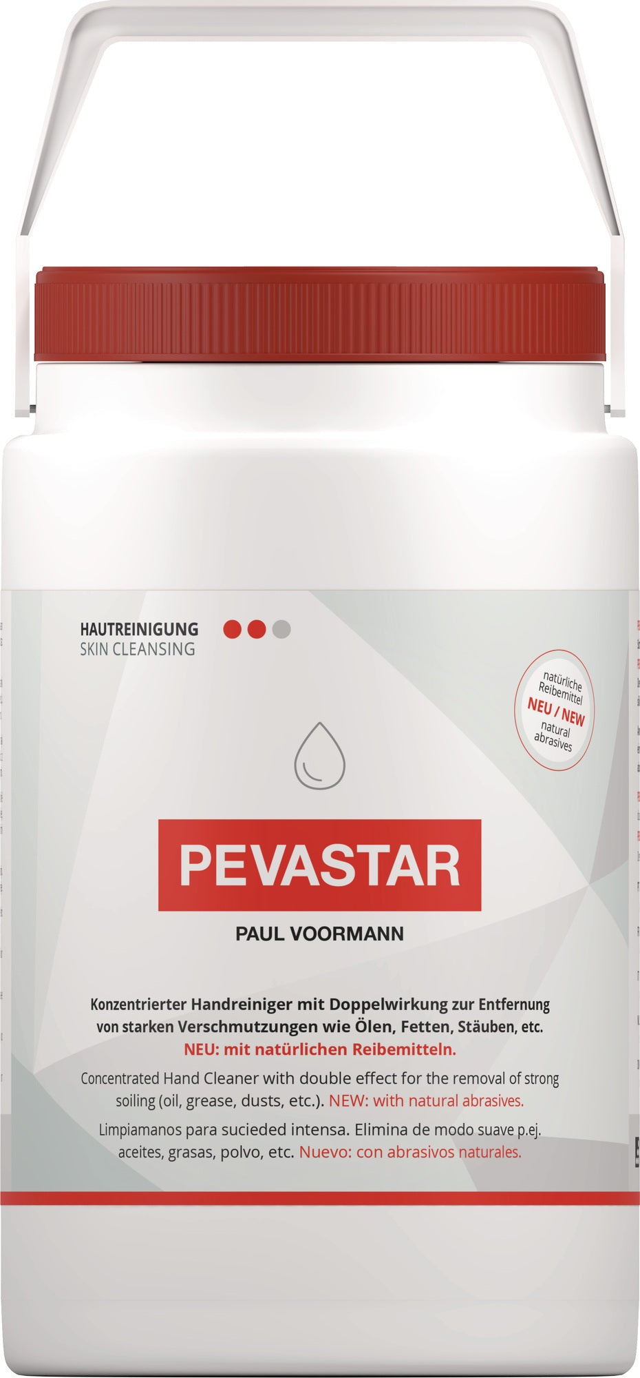 Handreinigung Pevastar 3l Dose von PAUL VOORMANN – Konzentrat mit Maiskolbenmehl