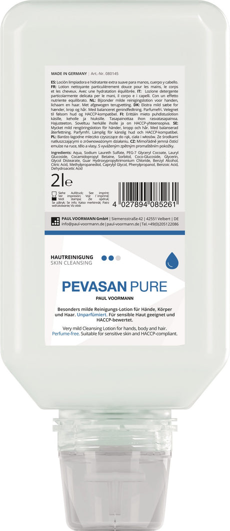 Handreinigung Pevasan PURE 2l ph-hautneutral Softflasche PAUL VOORMANN