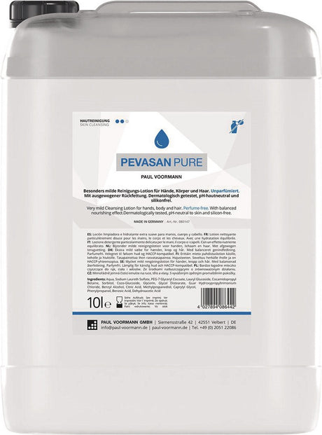 Handreinigung Pevasan PURE 2l ph-hautneutral Softflasche PAUL VOORMANN