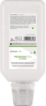 Handreinigung Pevasan ECO 2l ph-hautneutral Softflasche von PAUL VOORMANN – milde Hautreinigungs-Lotion