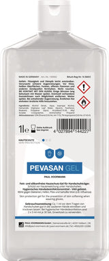 Pevasan Gel Hände-Desinfektionsmittel 100 ml Tube von PAUL VOORMANN – VAH-gelistet, unparfümiert