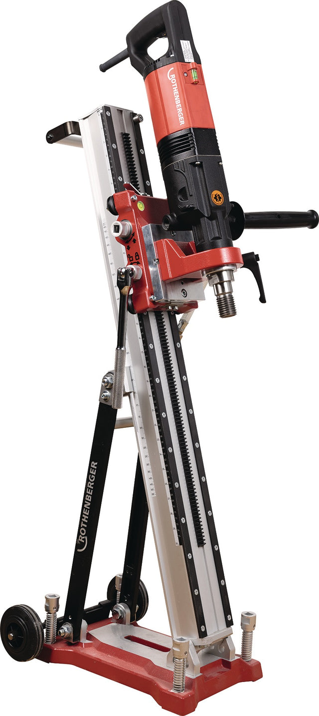 ROTHENBERGER Diamant-Bohrsystem RODIA PRO RIG 250 mit RODIADRILL 200 – 4000 W, 400 mm, R 1″ GK-Kupplung