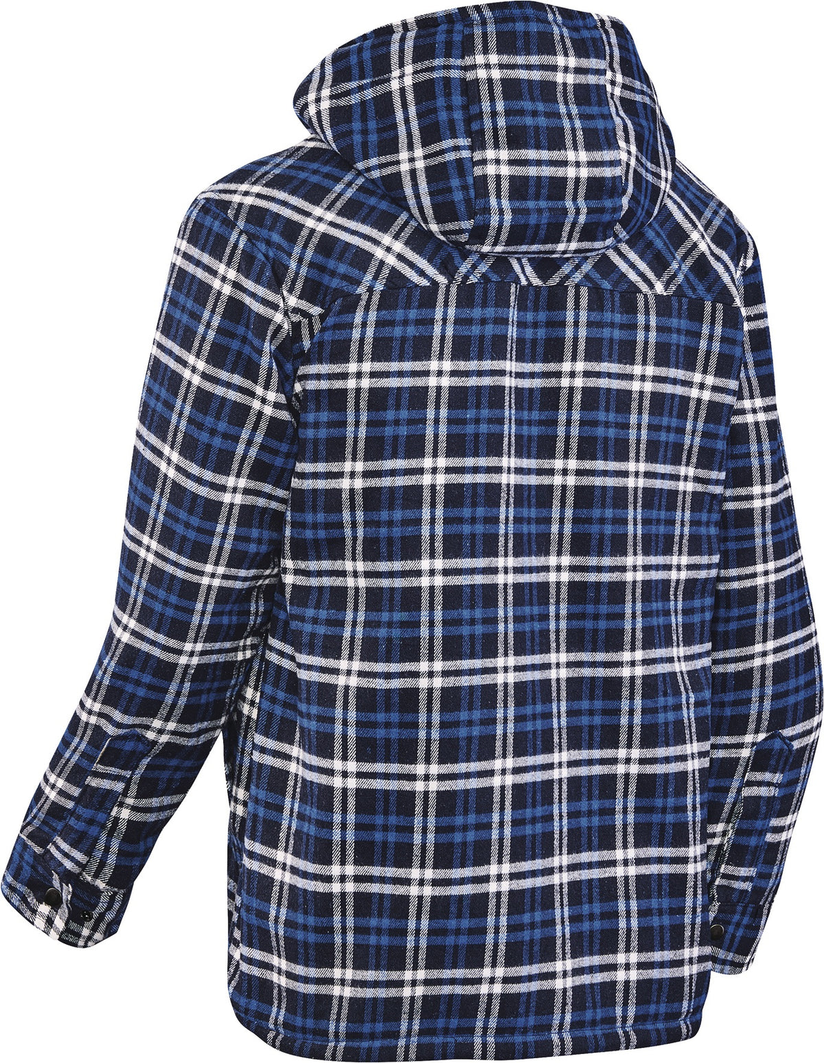 TEXXOR Thermohemd WILLISTON Gr. L blau/weiß – Sherpa-Futter & winddicht