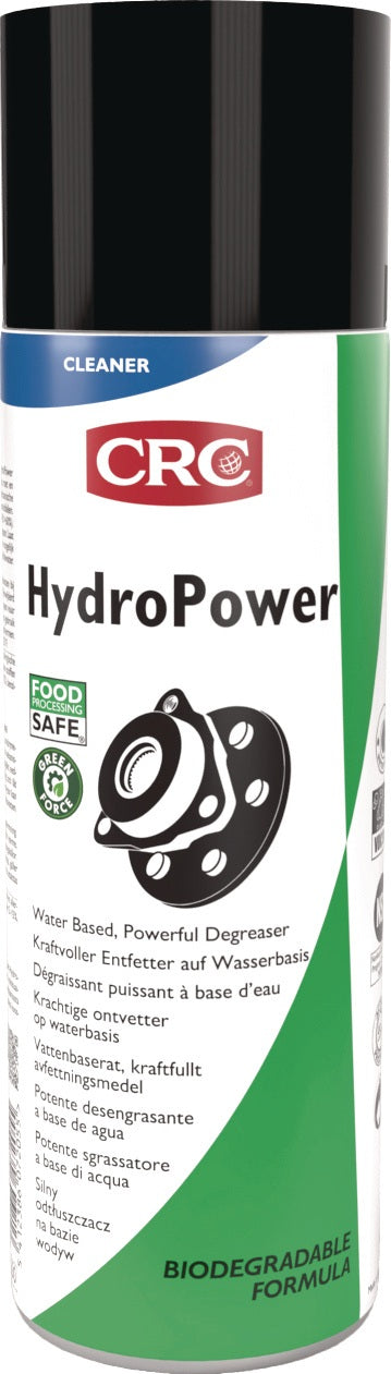 CRC Teilereiniger HydroPower FPS 400ml wasserbasiert NSF A1 Spraydose – 12 Stück