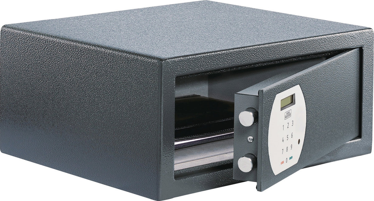 BURG-WÄCHTER Laptoptresor PS 130 E LAP – Elektronikschloss, anthrazit, 27,9 l