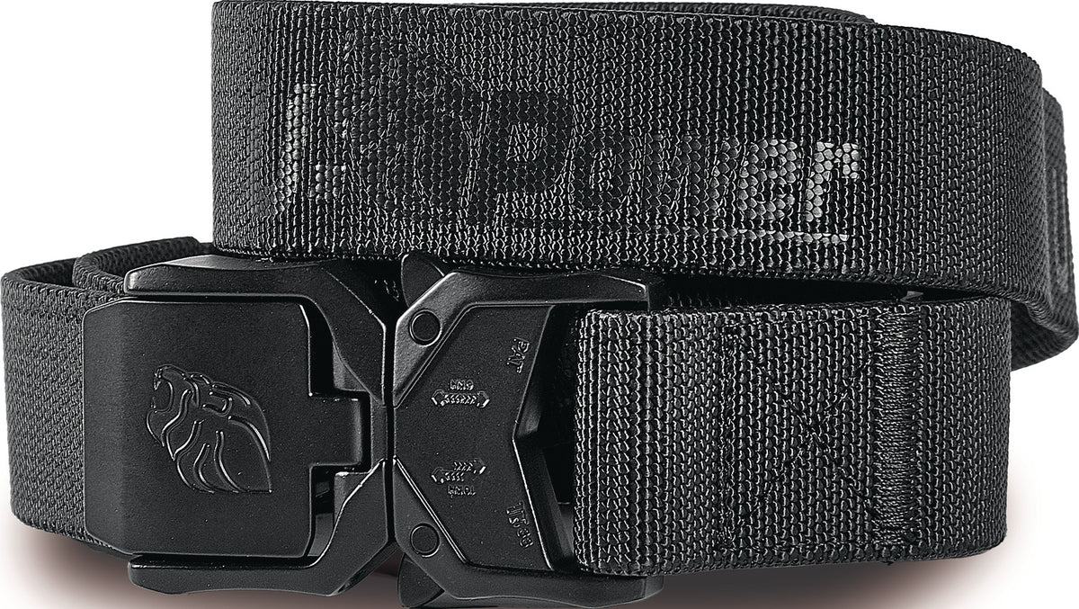 U.POWER Gürtel NITE BELT L/XL Black Carbon mit Schnellverschlussschnalle