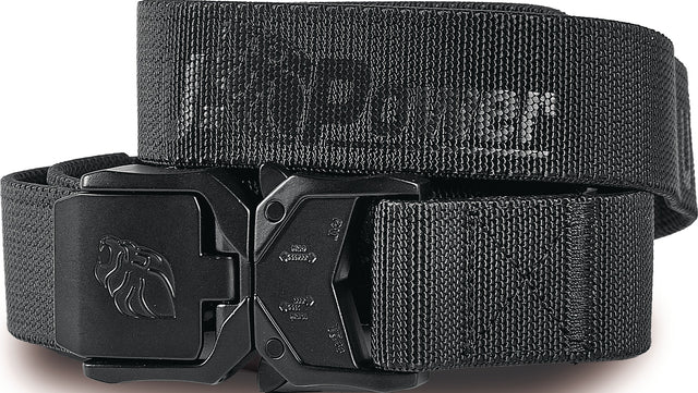 U.POWER Gürtel NITE BELT L/XL Black Carbon mit Schnellverschlussschnalle