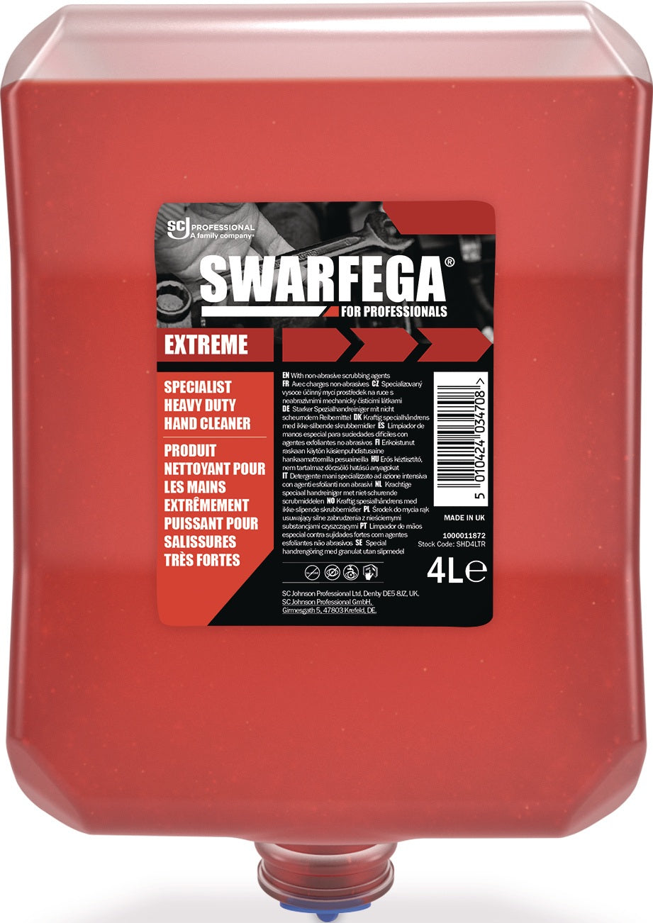 Swarfega Extreme Handreinigungspaste 1l – lösungsmittelfrei gegen Öle, Fette, Teer & Tinte