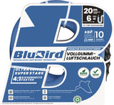 RIEGLER Werkstattschlauch-Set BluBird 10 m, ID 6 mm, AD 12 mm, Schnellverschlusskupplung
