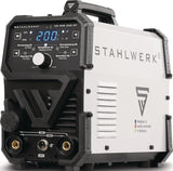 STAHLWERK DC WIG 200 ST TIG-Schweißanlage mit Zubehör – 200 A, IGBT, 2-in-1 WIG/MMA