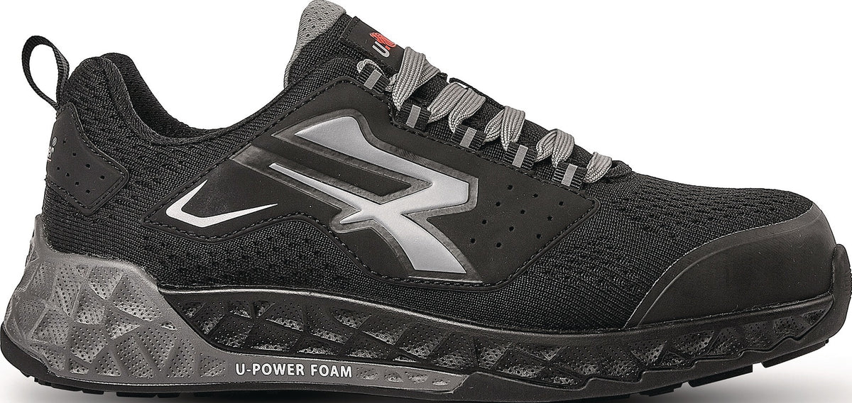 U-POWER Sicherheitsschuh Euron S1PS HI HRO FO SR ESD – Ultraleicht, metallfrei, NanoFiber, Weite 11