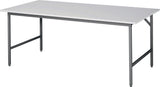 RAU Arbeitstisch Jerry 1500x800 mm Melamin-Arbeitsplatte höhenverstellbar anthrazitgrau