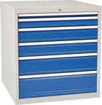 1 x 75, 1 x 100, 1 x 125, 1 x 150, 1 x 200, 1 x 250 mm / signalblau, RAL 5005 / 1005 mm