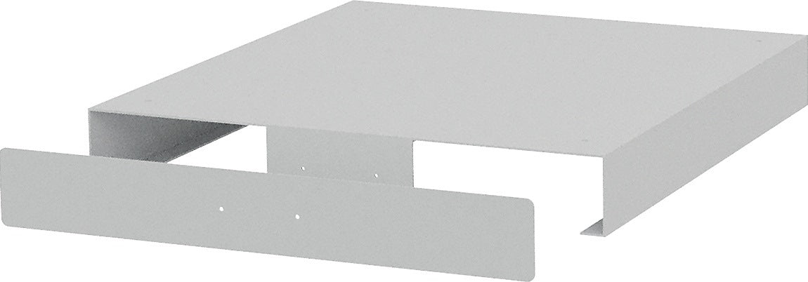 Hubwagensockel RAL 7035 BEDRUNKA+HIRTH – Stahl, 112x705x736 mm, für Schubladenschränke