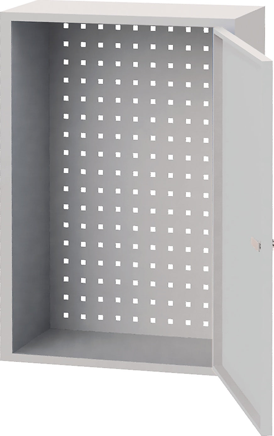BEDRUNKA+HIRTH Hängeschrank 750x500x200 mm Vollblechtüren lichtgrau RAL 7035