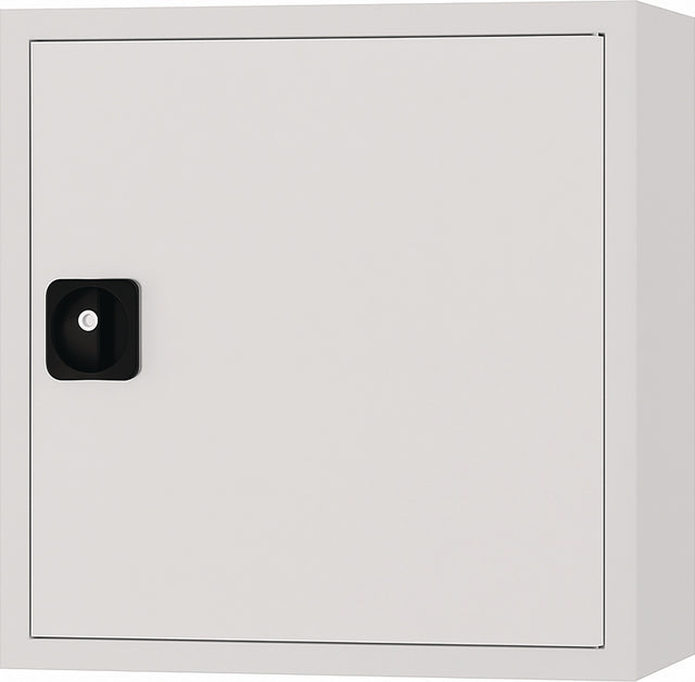 BEDRUNKA+HIRTH Hängeschrank 600x600x200 mm Vollblechtür lichtgrau RAL 7035