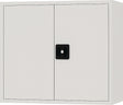 BEDRUNKA+HIRTH Hängeschrank 600x700x200 mm Vollblechtür lichtgrau RAL 7035