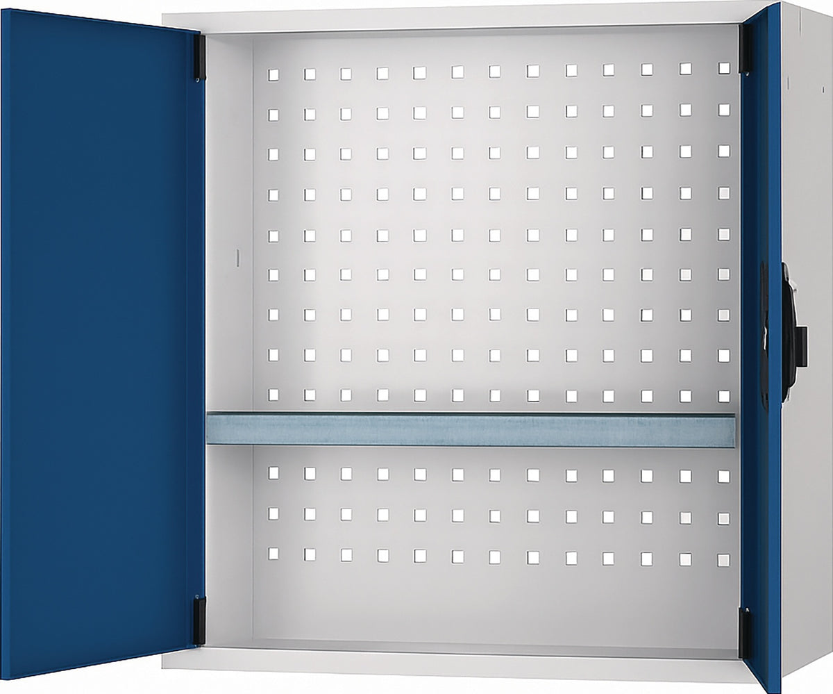 BEDRUNKA+HIRTH Hängeschrank 600x700x200 mm Vollblechtür lichtgrau RAL 7035