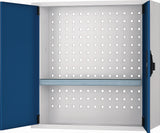 BEDRUNKA+HIRTH Hängeschrank 600x700x200 mm Vollblechtür lichtgrau RAL 7035