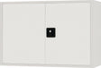 BEDRUNKA+HIRTH Hängeschrank 600x900x200 mm mit Vollblechtür, lichtgrau – Stahlblech, 1 Fachboden