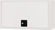 BEDRUNKA+HIRTH Hängeschrank 400x700x310 mm mit Vollblechtür, lichtgrau – Stahlblech, Klapptür mit Gasfeder