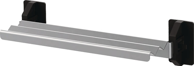 Ablageplatte SimplaClip B150xT45mm für Lochplatte von BEDRUNKA+HIRTH – verzinkt, mit Kunststoffträgern