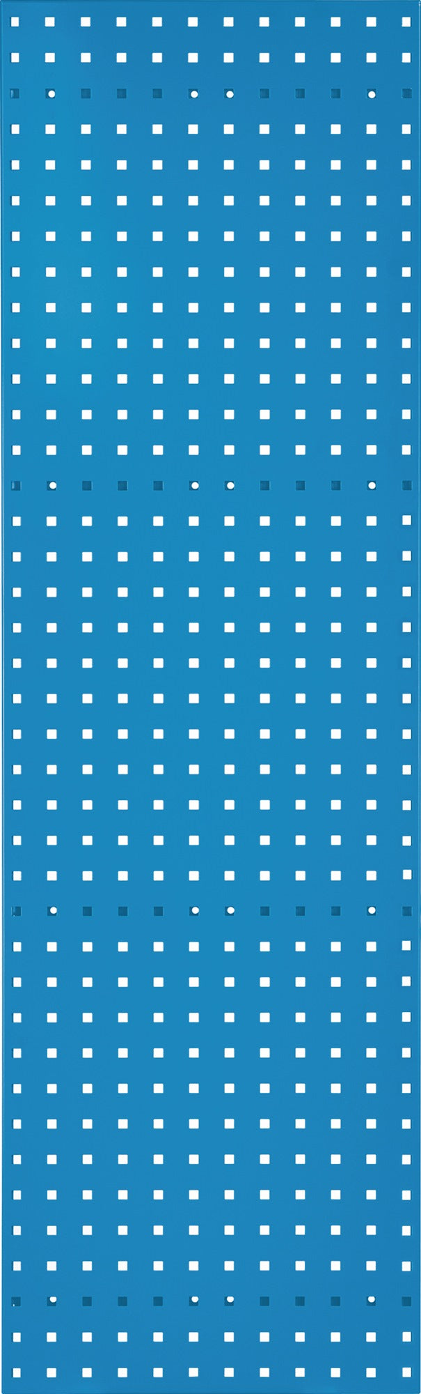 RASTERPLAN Lochplatte 450x500 mm himmelblau RAL 5015 – Stahlblech, 38 mm Lochabstand
