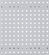 RASTERPLAN Lochplatte 450x500 mm himmelblau RAL 5015 – Stahlblech, 38 mm Lochabstand