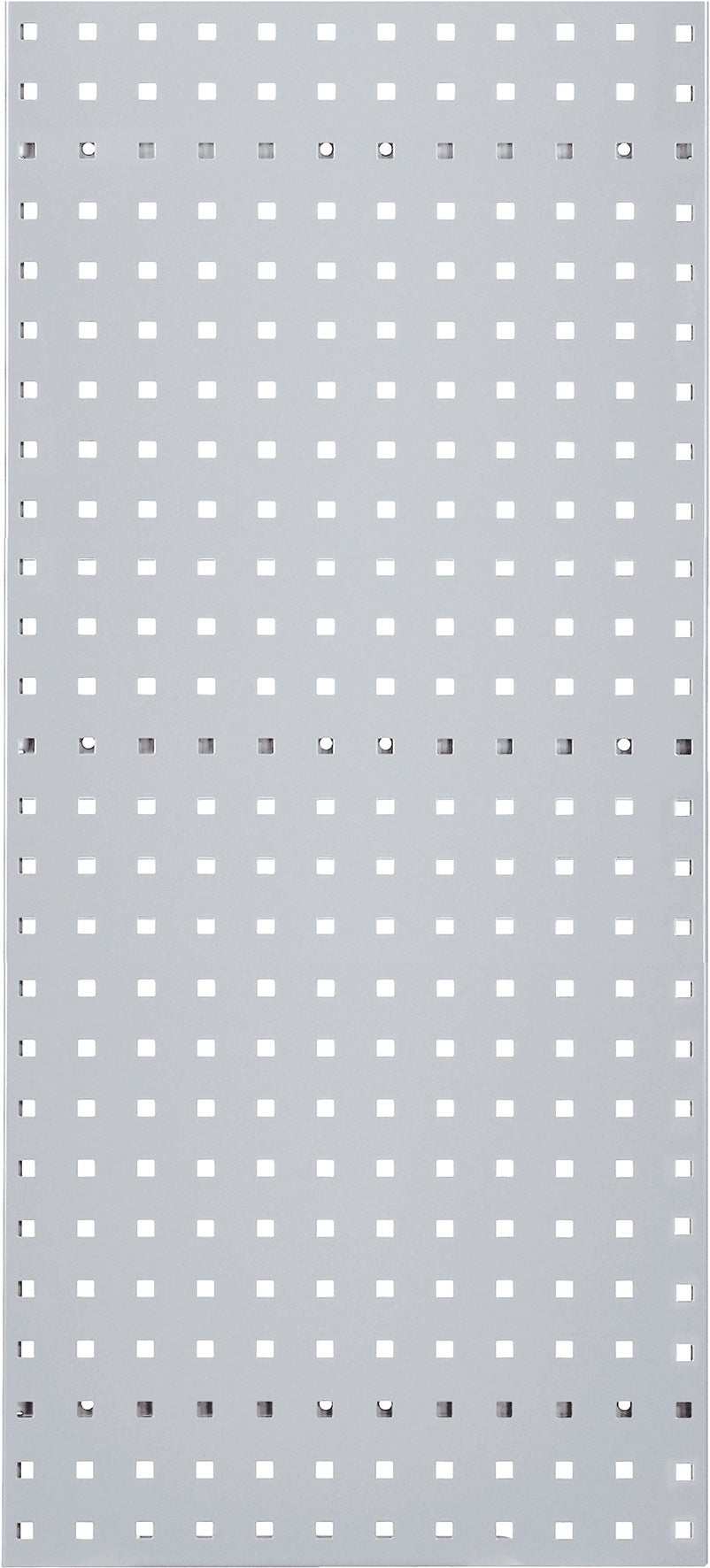 RASTERPLAN Lochplatte 450x500 mm himmelblau RAL 5015 – Stahlblech, 38 mm Lochabstand