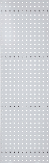 RASTERPLAN Lochplatte 450x500 mm himmelblau RAL 5015 – Stahlblech, 38 mm Lochabstand
