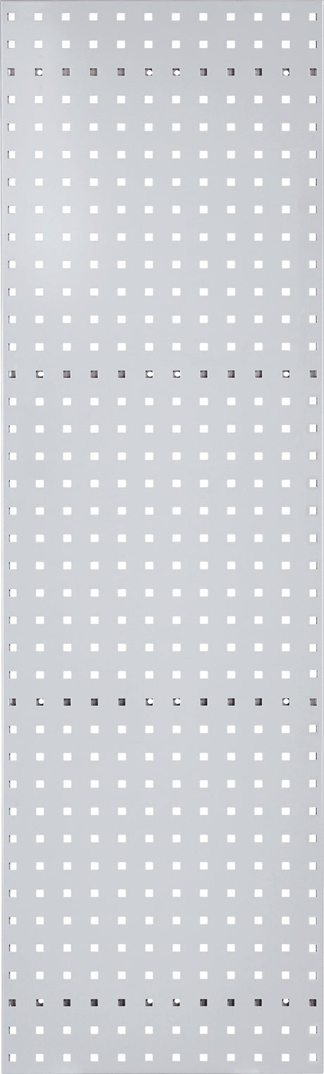 RASTERPLAN Lochplatte 450x500 mm himmelblau RAL 5015 – Stahlblech, 38 mm Lochabstand