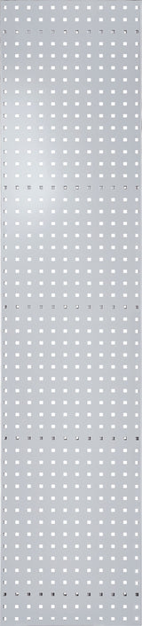 RASTERPLAN Lochplatte 450x500 mm himmelblau RAL 5015 – Stahlblech, 38 mm Lochabstand