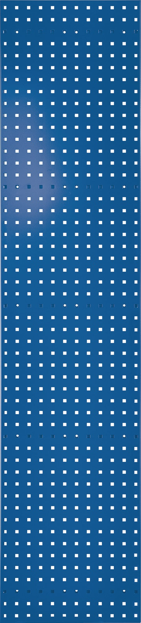 RASTERPLAN Lochplatte 450x500 mm himmelblau RAL 5015 – Stahlblech, 38 mm Lochabstand