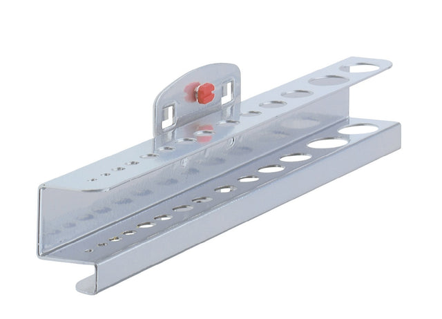 RASTERPLAN Bohrer-/Innensechskanthalter H35xB200xT30mm für 14 Teile – Lochplattenhalter