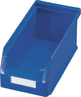 RASTERPLAN Sichtlagerkasten 290x140x130 mm PE blau – schlagfest & temperaturbeständig