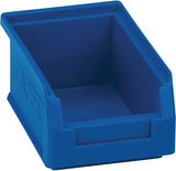RASTERPLAN Sichtlagerkasten 290x140x130 mm PE blau – schlagfest & temperaturbeständig
