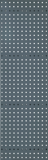 RASTERPLAN Lochplatte 450x500 mm himmelblau RAL 5015 – Stahlblech, 38 mm Lochabstand