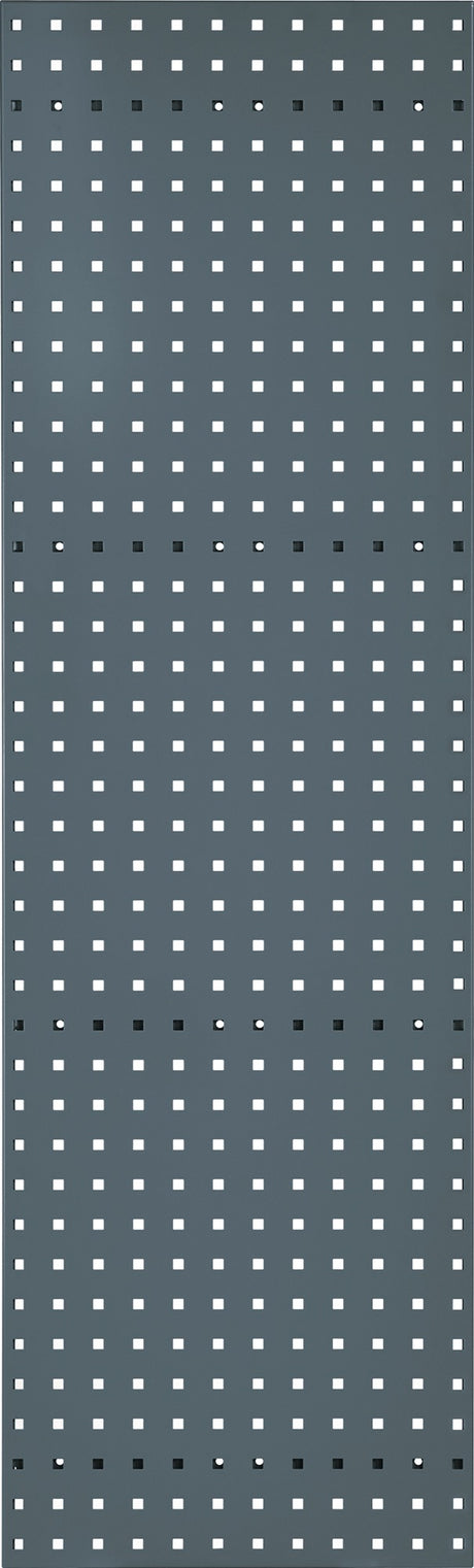 RASTERPLAN Lochplatte 450x500 mm himmelblau RAL 5015 – Stahlblech, 38 mm Lochabstand