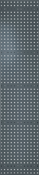 RASTERPLAN Lochplatte 450x500 mm himmelblau RAL 5015 – Stahlblech, 38 mm Lochabstand