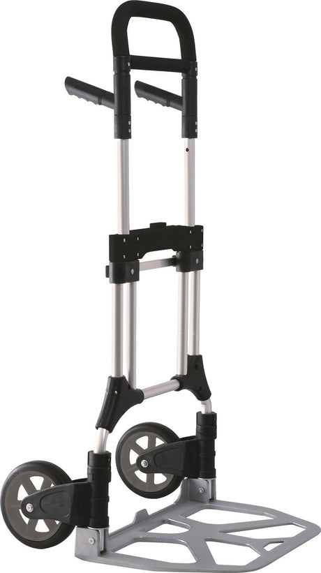 NORDWEST Aluminium Klappkarre 200 kg – Transportkarre klappbar mit 590 mm Schaufel