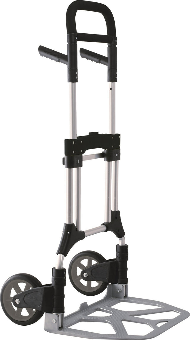 NORDWEST Aluminium Klappkarre 200 kg – Transportkarre klappbar mit 590 mm Schaufel
