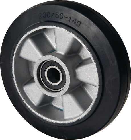 Columbus McKinnon Lenkrad Elastik-Vollgummi 200 mm Alu-Guss-Felge für Gabelhubwagen PFAFF
