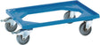 FETRA Kistenroller 250 kg Tragfähigkeit ABS-Kunststoff blau L605xB405mm