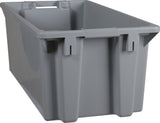 Plastipol Drehstapelbehälter PP blau 300x200x150 mm – 6 l, stapelbar & lebensmittelecht