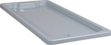 Plastipol Deckel L300xB200mm grau Polystyrol für Drehstapelbehälter