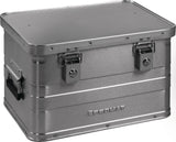 PROMAT Aluminiumbox 29 l mit Klappverschluss und Zylinderschloss, 430 x 330 x 275 mm